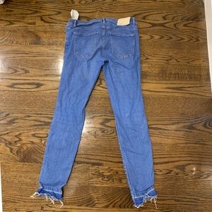 Light blue Zara skinny jeans